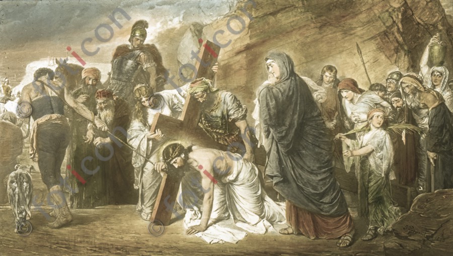Die Kreuztragung | The Crusade - Foto simon-134-048.jpg | foticon.de - Bilddatenbank für Motive aus Geschichte und Kultur
